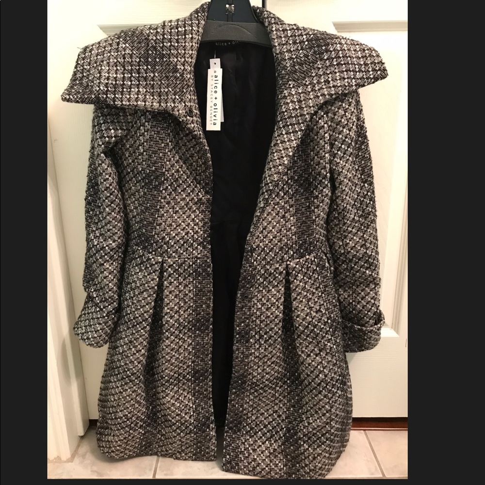 Alice and Olivia Swing Coat